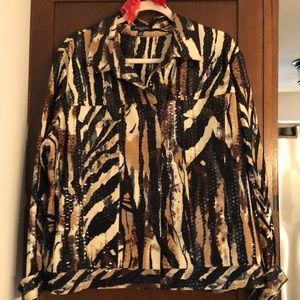 Tiger sequined jacket